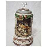Vintage Beer Stein Budweiser Cougar 9'H