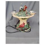 Bird themed fountain 13' tall