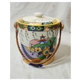 Japanese Biscuit Jar 7'