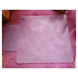 Studded Plastic Office Chair Mat 36'×47.5'