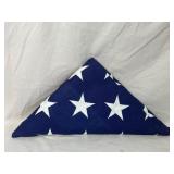Folded American Flag