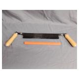 Draw knife, 10' blade