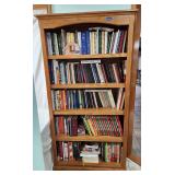 Oak Wood Book Case (contents not included)