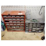 Hardware organizers and contents