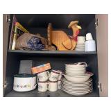 Contents of Cabinet, Royal Seasons Dishes