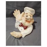 Resin chef figure 6' tall