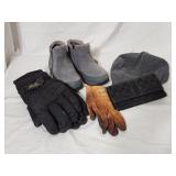 Coach Wallet, Gloves, Ankle Boots 7.5
