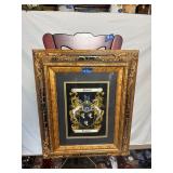 Randall Family Coat of Arms in Ornate Frame