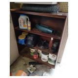 Wood shelf and contents 36' x 12' x 43'