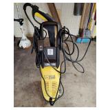 Karcher electric pressure washer powers on