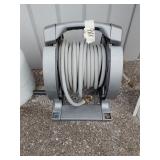 Air hose on reel