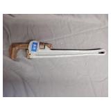 Olympia 18' aluminum handle pipe wrench