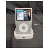 Ipod with charging dock, works, 160gb storage