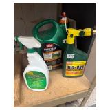Weed Clear , Bug B Gone, Silk Plant  Cleaner