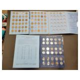 2 - Lincoln cent books partially complete