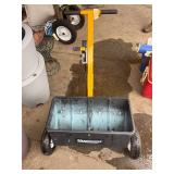 Yardworks Walk Behind Yard Spreader 24'