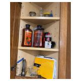 Contents of Cabinet - Incense Oil Assortment