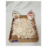 Vintage Doily Ornaments & Cross Stitch