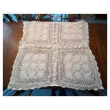 Crocheted Table Cloth- 54x104'