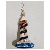 Christopher Radko Glass Christmas Ornament with