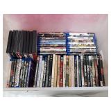 Lidded Tote w/Blue Ray & Dvds