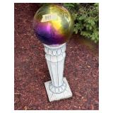 Gazing Ball on Plastic Stand 32'
