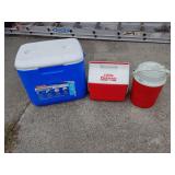 Coleman cooler , igloo little playmate cooler,