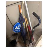 4- Prong Cane , Umbrellas, miscellaneous