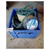 Pocket hose, wire, string trimmer line, misc