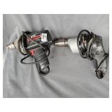 3/8' craftsman electric drill and black and Decker