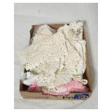 Flat of Vintage Doilies