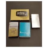 Zippo pocket knife and lighters