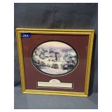 Thomas Kinkade St. Nicholas Circle accent print