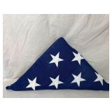Folded American Flag
