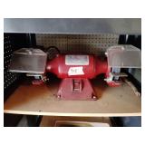 Milwaukee 1/3 HP single phase bench grinder works