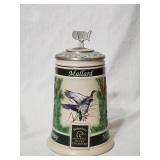 Vintage Beer Stein Budweiser Ducks Unlimited 8'H