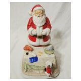 Vintage Animated Ceramic Waco Santa 12'H