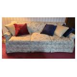Simmons Floral Print Sleeper Sofa 76'L×33'×28'