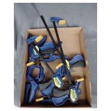 4 Irwin quick grip bar clamps 2 are 6' 2 are 12'