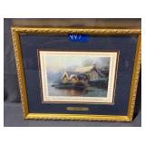 Thomas Kinkade Lochaven Cottage Print