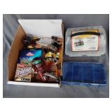 Fishing tackle and reels, fishing line organizer