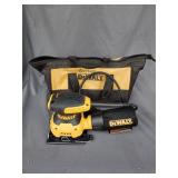 DeWalt corded palm sander works,