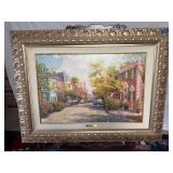 Thomas Kinkade Canvas Print 129/1450 in Ornate