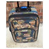 Las Vegas Theme Rolling Suitcase 8.5'x14'x20'