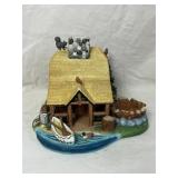PartyLite P7305 'Gone Fishing' Log Cabin Tealight