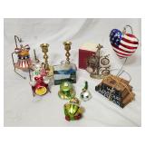 Candle Holders, Ornaments, Display Stands, & Misc