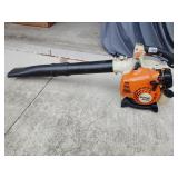 Stihl SH85 gas powered leaf blower