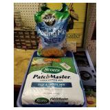 Scotts lawn repair kit, miracle grow potting mix