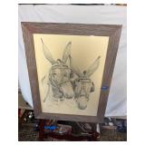George West 1973 Print Signed by B. Shields