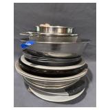 Metal Pie Pan & Bowl Assortment